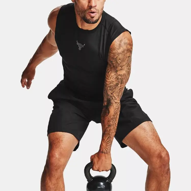 Under Armour Top Uomo Nero 4347497 miniatura 4