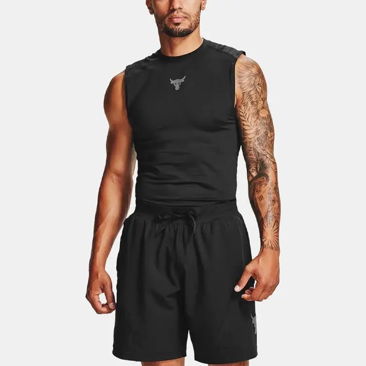 Under Armour Top Uomo Nero 4300701 miniatura 5