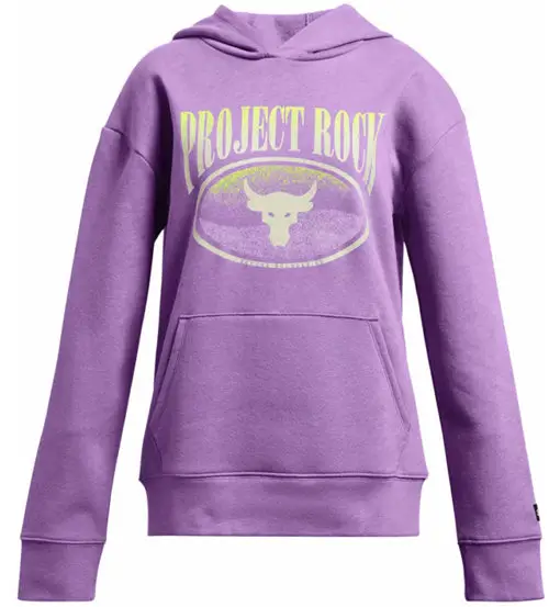 Project Rock Campus Jr - felpa con cappuccio - ragazza Purple