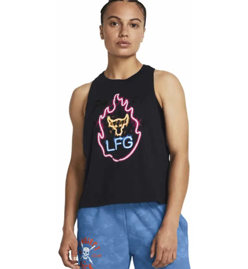 Under Armour Top Donna Nero 2404442