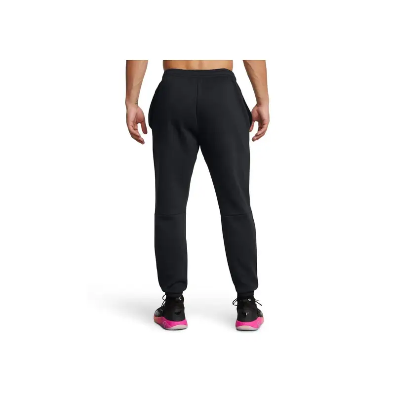 Project Rock Pantaloni Casual Morbidi Comodi Caldi Uomo fondo Nero 1386883-001 L miniatura 3