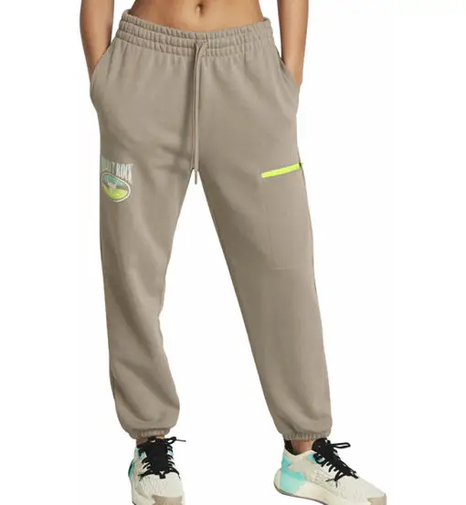 Project Rock Q1 Terry W - pantaloni fitness - donna Light Brown