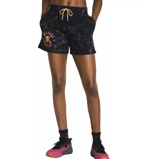 Project Rock Underground Terry W - pantaloni fitness - donna Black