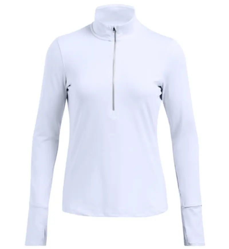 Qualifier Run 1/4 Zip W - maglia running - donna Blue
