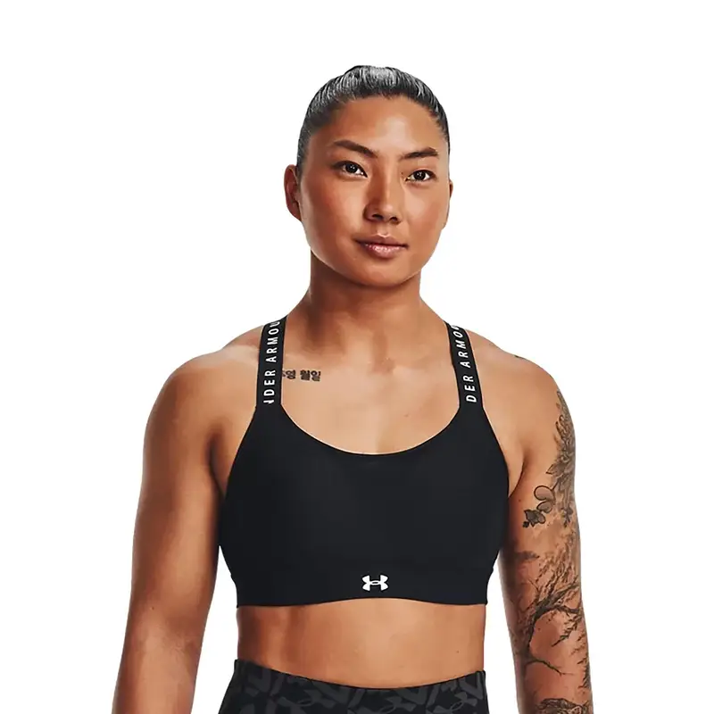 Reggiseno fitness Under Armour Infinity High | Under Armour Nero
