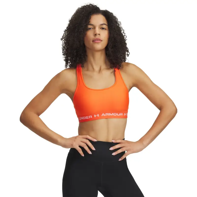 Reggiseno sportivo a sostegno moderato Under Armour Orange