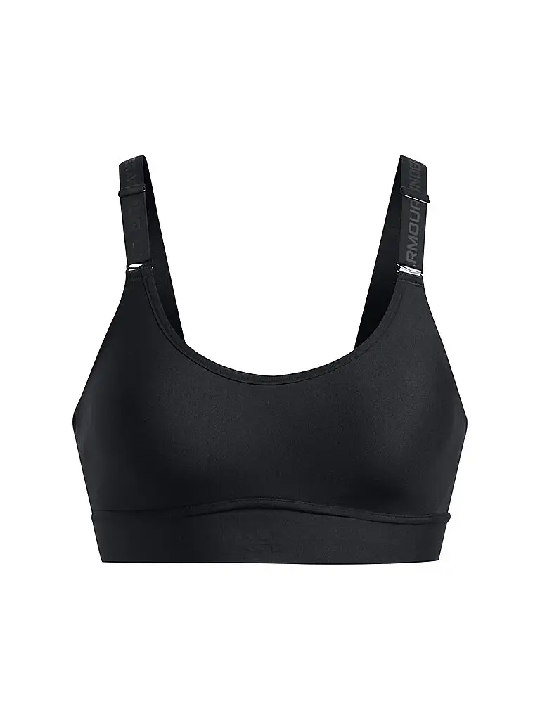 Reggiseno sportivo da donna UA Infinity Mid 2 0 a supporto medio nero | S (A-C)
