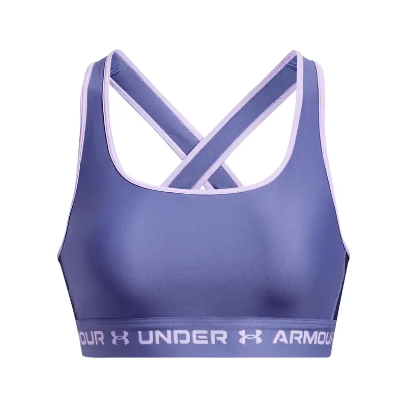 Reggiseno sportivo da donna Under Armour Crossback Bleu