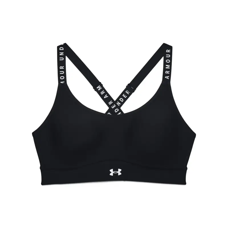 Reggiseno sportivo da donna Under Armour de sport Infinity mid covered Noir