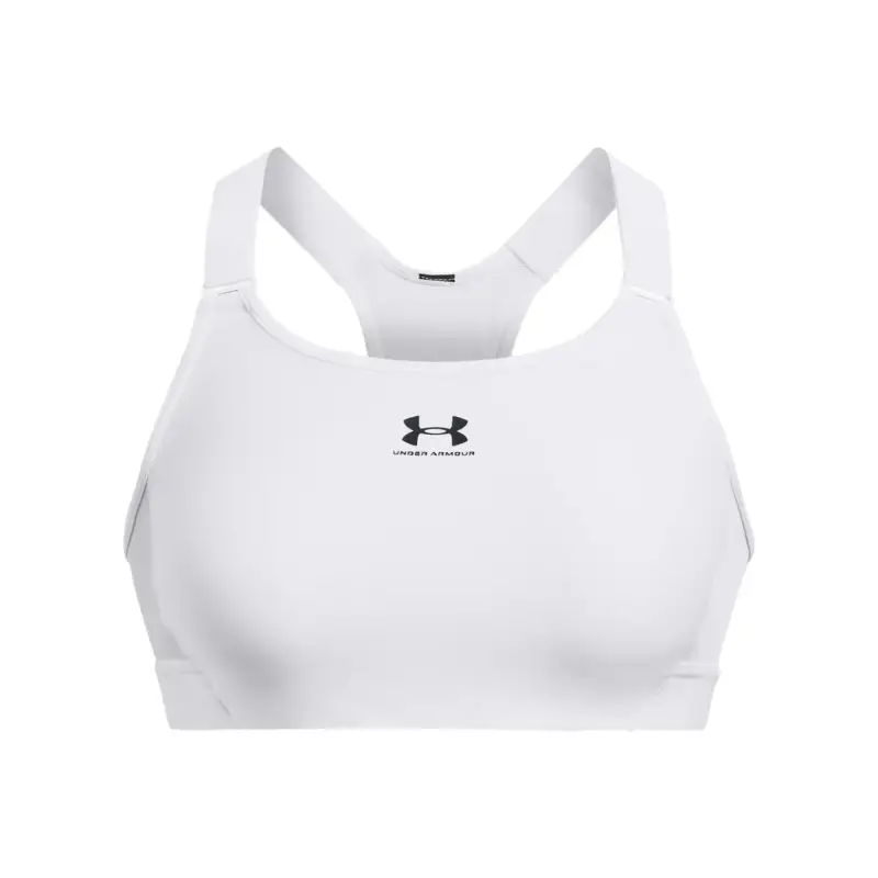 Reggiseno sportivo da donna Under Armour HeatGear High Blanc