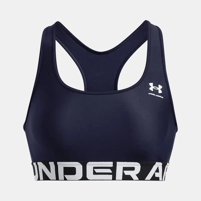 Reggiseno Sportivo Heatgear® Mid Branded Under Armour Per Donna Blu Marino Notte | Under Armour