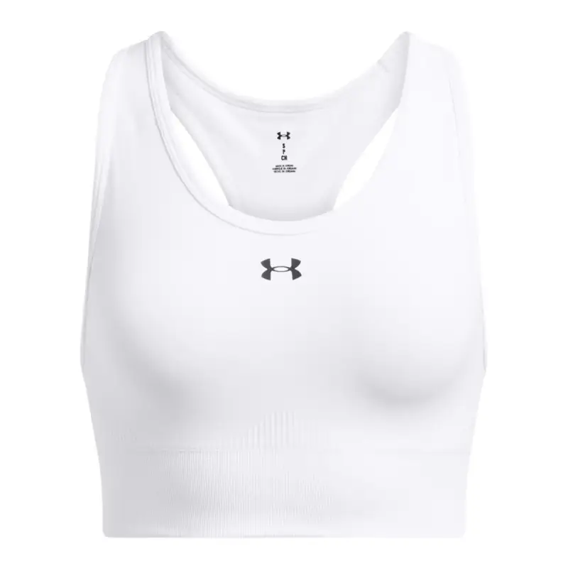 Reggiseno sportivo moderato Under Armour Vanish Blanc