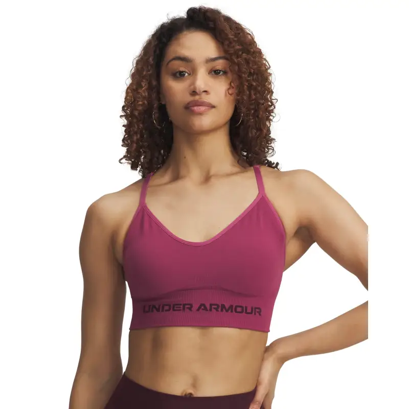 Reggiseno sportivo senza cuciture per Under Armour Vanish Violet