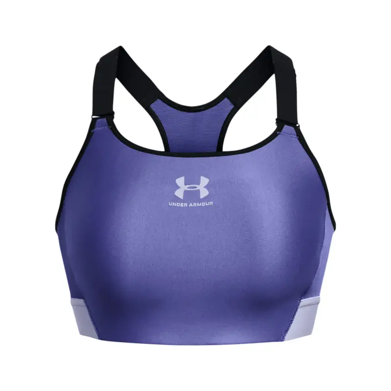 Reggiseno sportivo sportivo Under Armour HeatGear High Bleu