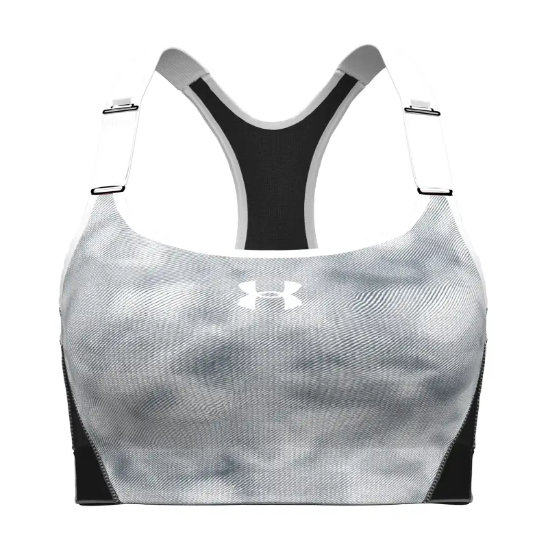 Reggiseno sportivo stampato Under Armour HG High Noir
