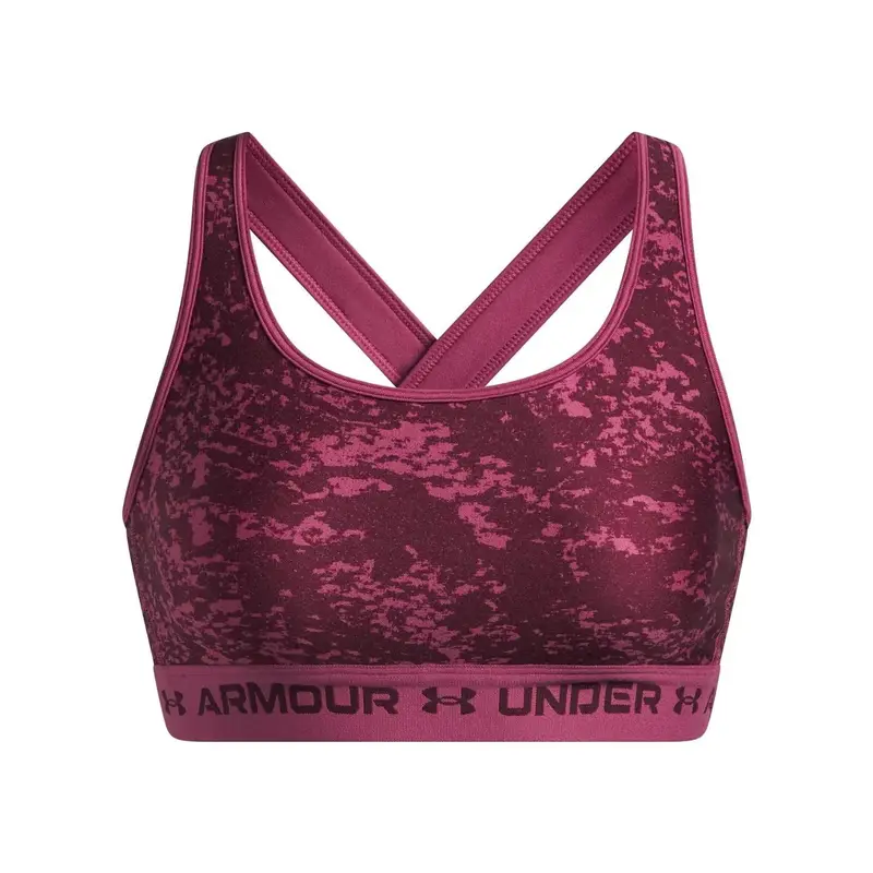 Reggiseno sportivo Under Armour Crossback Print Violet