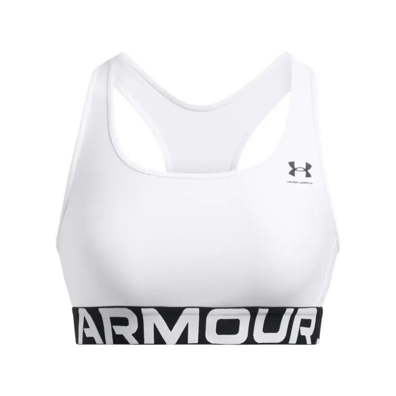 Reggiseno sportivo Under Armour HeatGear® Blanc