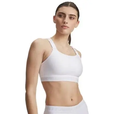 Reggiseno sportivo Under Armour HeatGear® Blanc