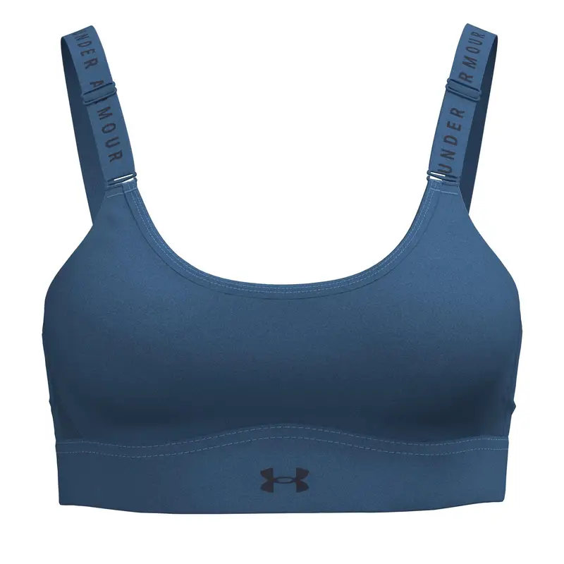 Reggiseno sportivo Under Armour Infinity 2 0 Mid Bleu