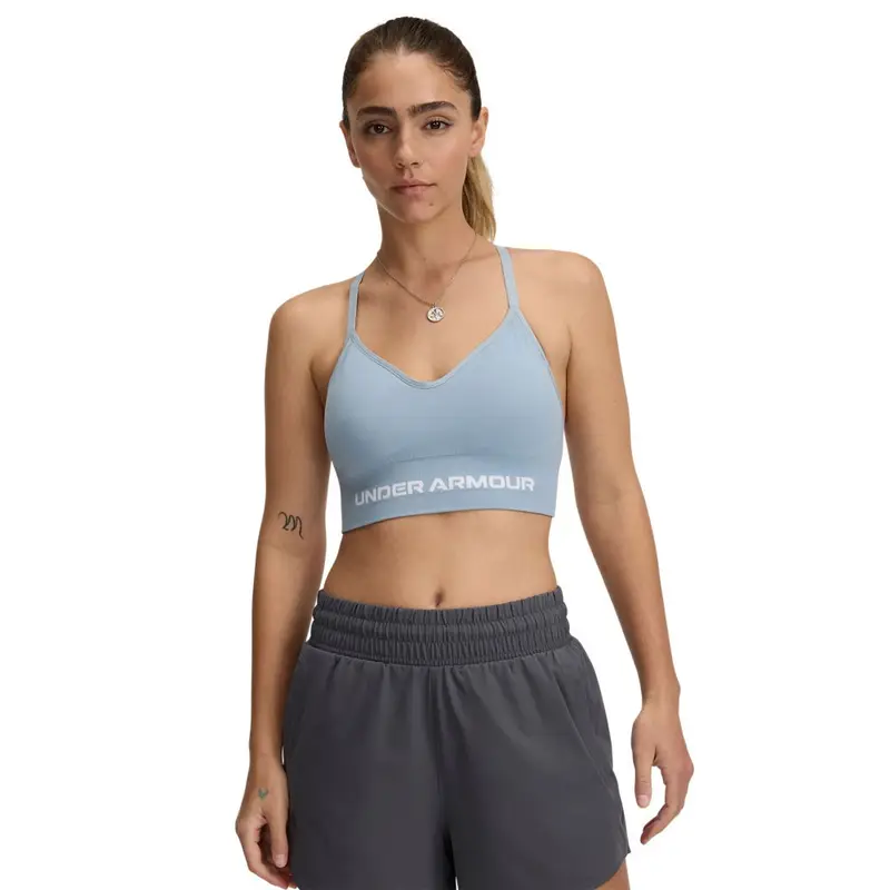 Reggiseno Sportivo Vanish Seamless Azzurro Donna L