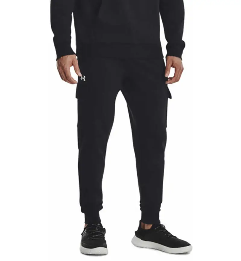 Rival Fleece Cargo M - pantaloni fitness - uomo Black
