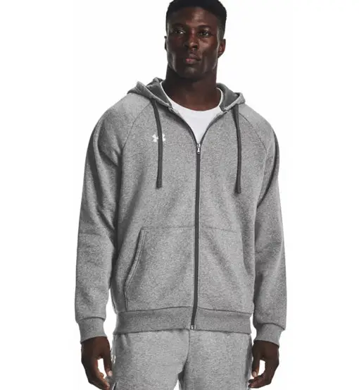 Rival Fleece M - felpa con cappuccio - uomo Grey