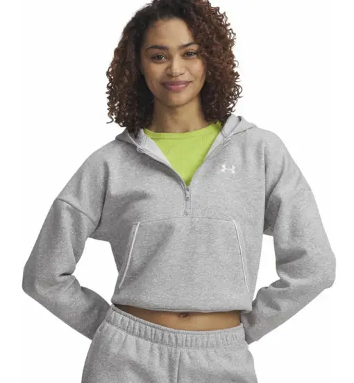 Rival Fleece Piped W - felpa con cappuccio - donna Grey