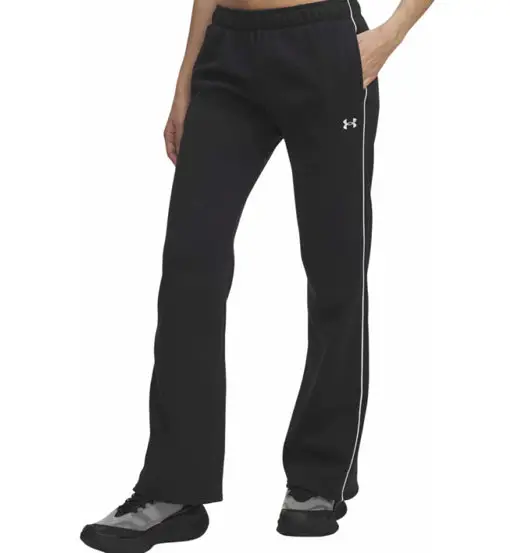 Rival Fleece Piped W - pantaloni fitness - donna Black