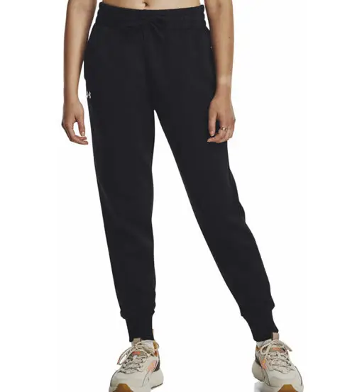 Rival Fleece W - pantaloni fitness - donna Black