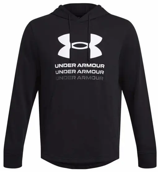 Rival Terry Graphic Hood - felpa con cappuccio - uomo Black