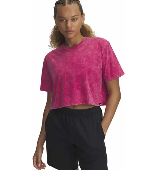 Rival Wash W - T-shirt - donna Dark Pink