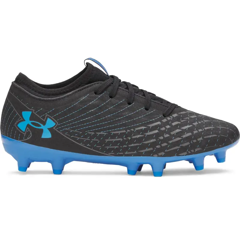 Scarpe calcio per bambini Under Armour Magnetico Select FG Noir