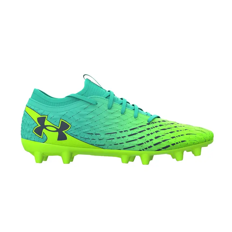 Scarpe calcio Under Armour Magnetico Select FG Vert