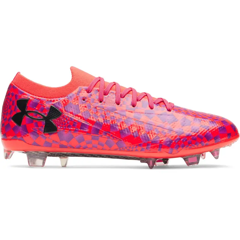 Scarpe calcio Under Armour Shadow Elite 3 AMP FG Rouge