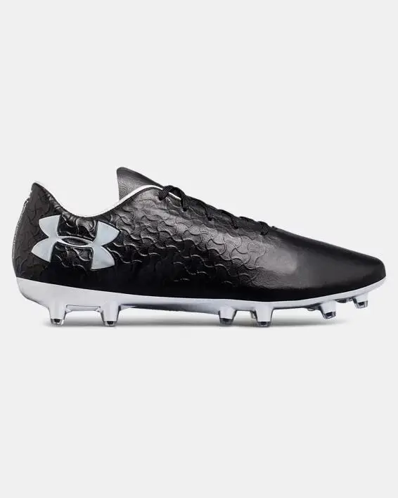 Scarpe Da Calcio Under Armour Magnetico Pro Fg Nero E Argento | Under Armour