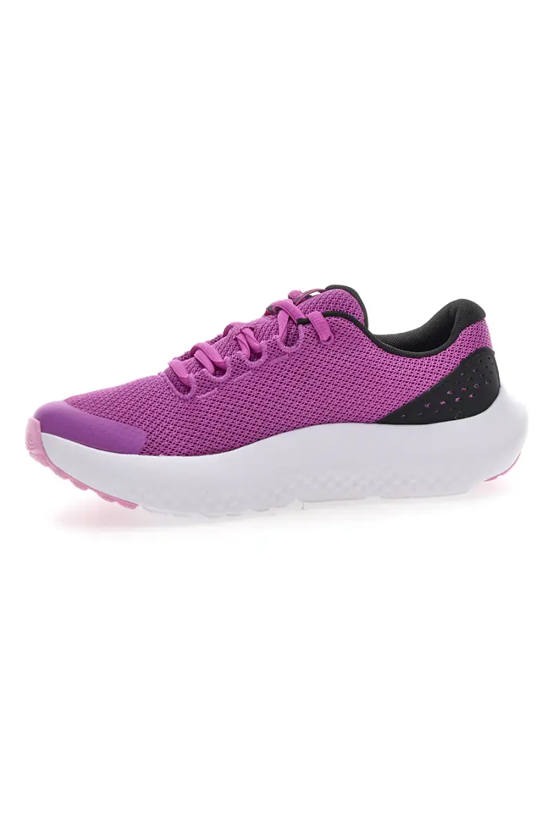 Scarpe da corsa Grade School Under Armour Surge 4 da ragazza [MAGENTA] miniatura 4