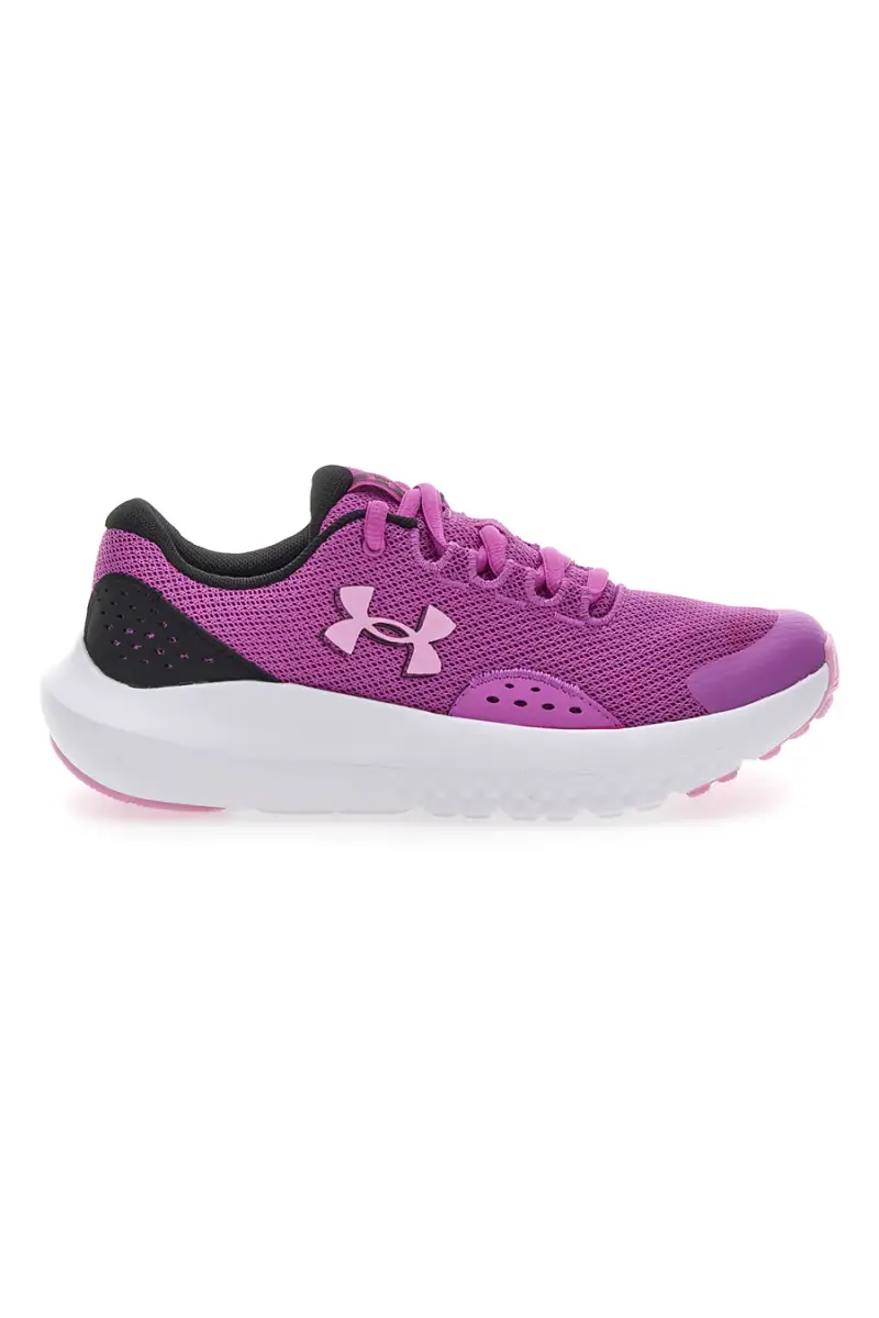 Scarpe da corsa Grade School Under Armour Surge 4 da ragazza [MAGENTA]