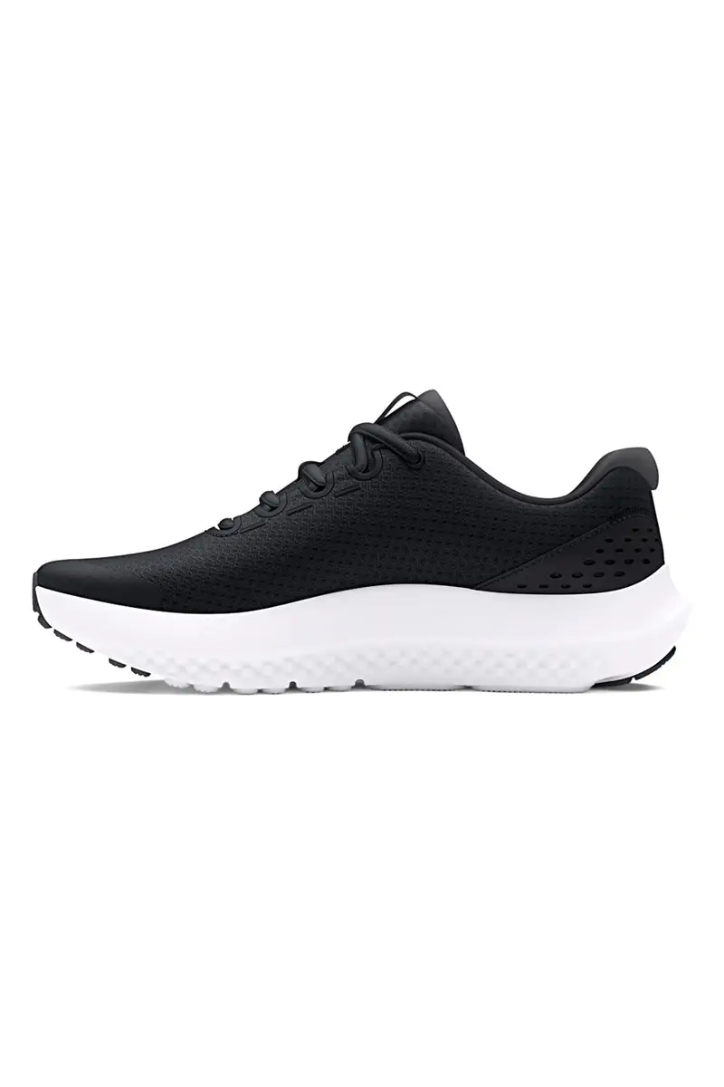 Scarpe da corsa nere e bianche UNDER ARMOUR BGS Surge 4 [NERO] miniatura 2