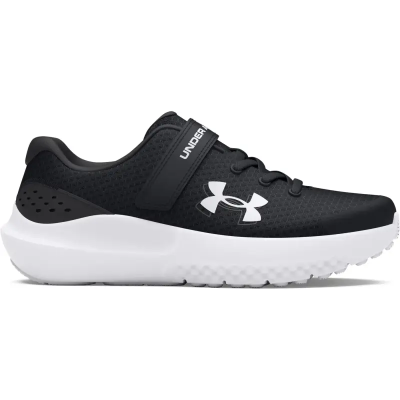 Scarpe da corsa per bambini Under Armour Surge 4 AC Noir