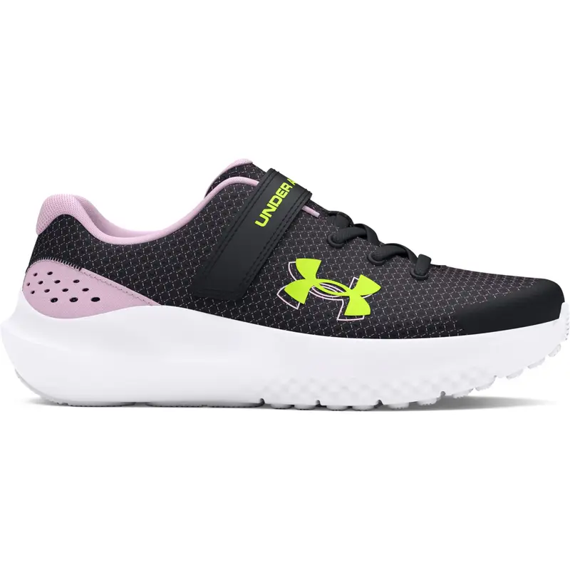 Scarpe da corsa per ragazze Under Armour Surge 4 AC | Under Armour Nero