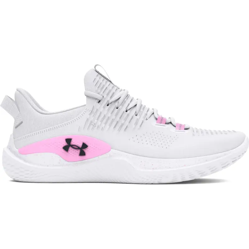 Scarpe da cross training donna Under Armour UA Dynamic IntelliKnit Blanc
