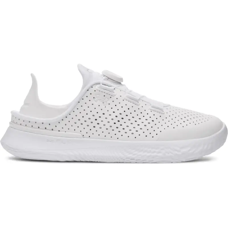 Scarpe da cross training per bambini Under Armour Grade School SlipSpeed™ Blanc