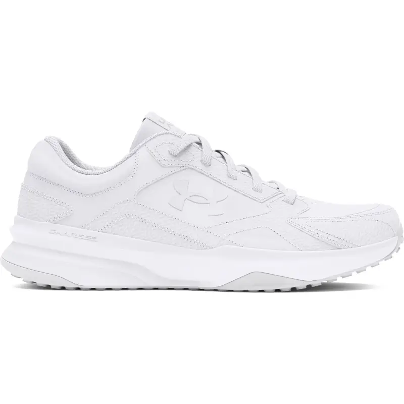 Scarpe da cross training Under Armour Edge Leather Blanc