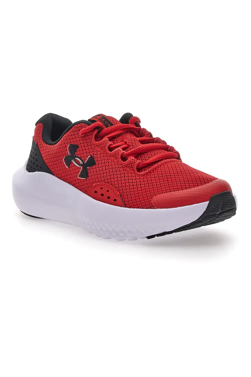 Scarpe da Running Rosse Under Armour UA BGS Surge 4 [ROSSO] miniatura 2