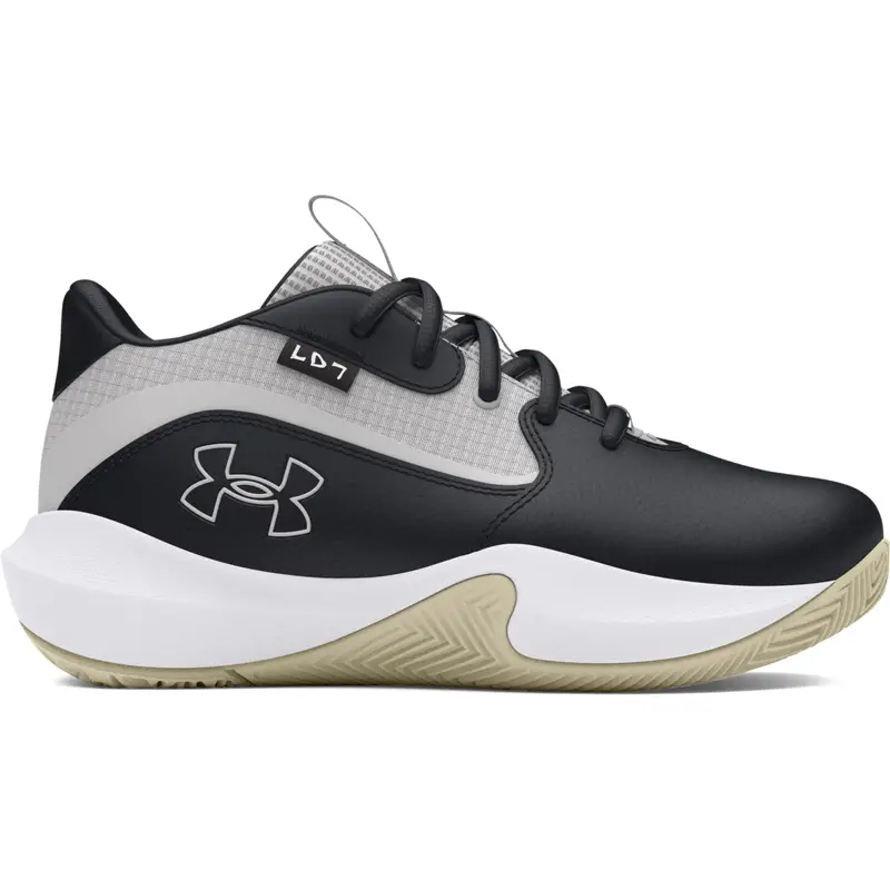 Scarpe indoor per bambini Under Armour Pre-School Lockdown 7 | Under Armour Nero