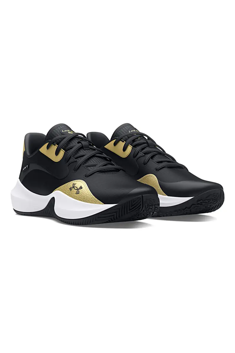 Scarpe nere e oro con suola ammortizzata Under Armour 3027646 001 [NERO miniatura 2