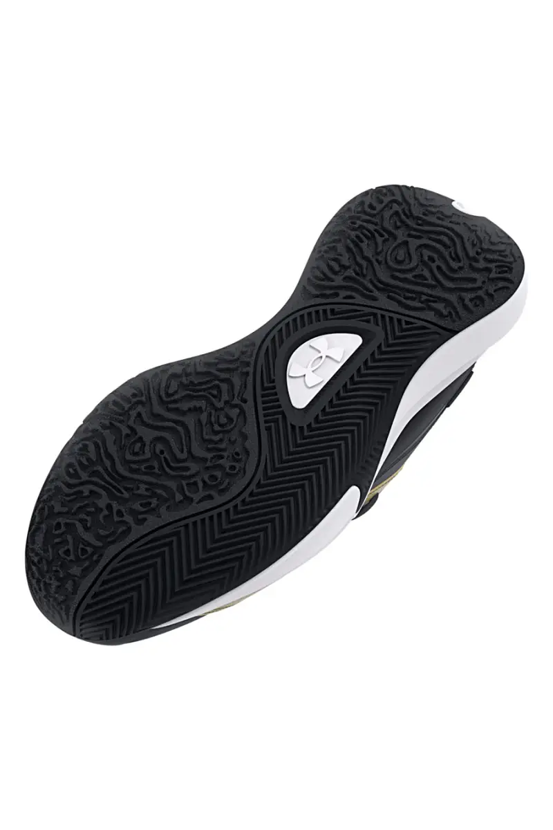 Scarpe nere e oro con suola ammortizzata Under Armour 3027646 001 [NERO miniatura 4