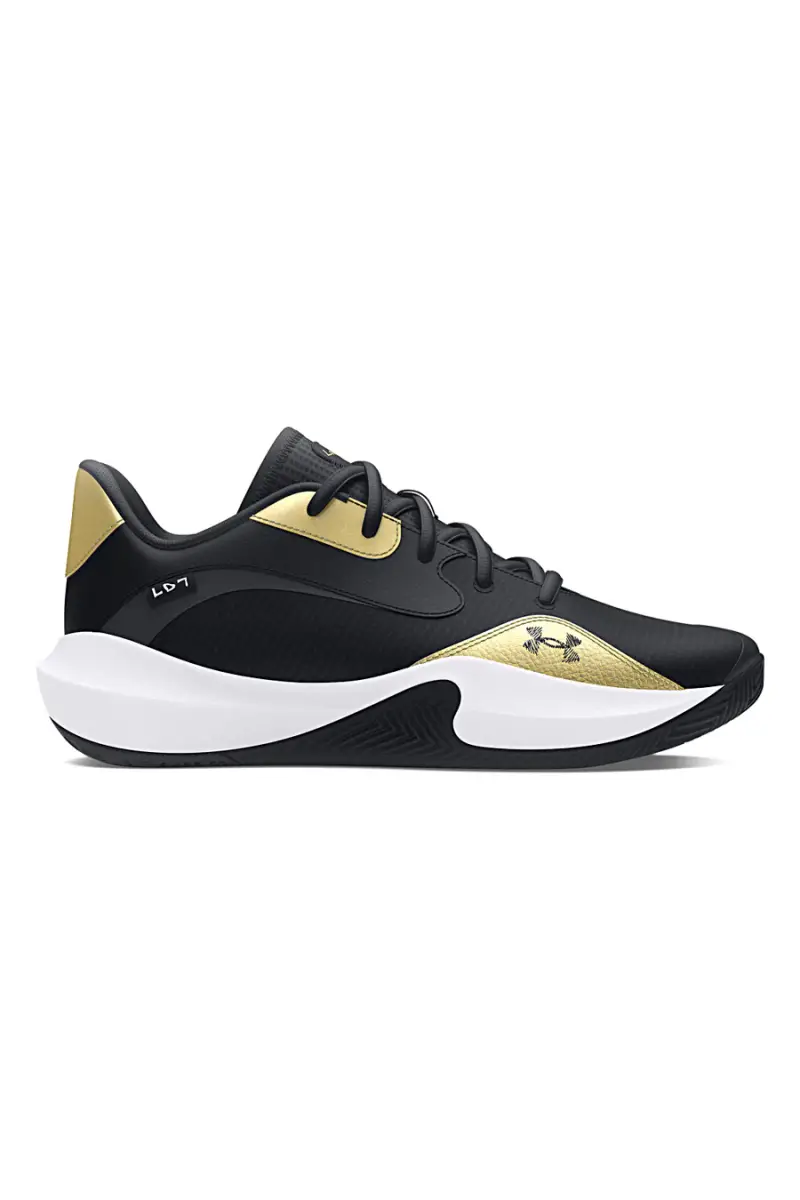 Scarpe nere e oro con suola ammortizzata Under Armour 3027646 001 [NERO