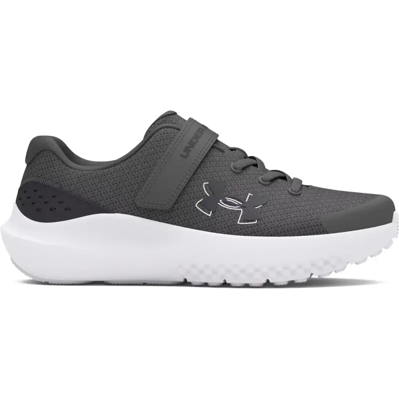 Scarpe running per bambini Under Armour Pre-School Surge 4 AC Gris