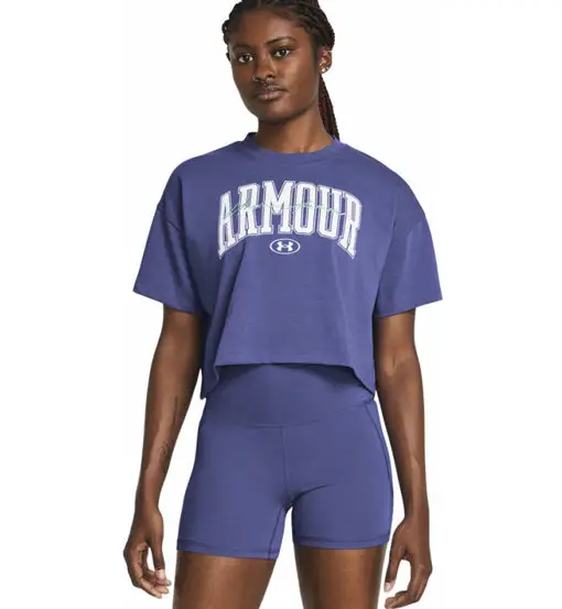 Under Armour T-shirt Donna Porpora 4242654